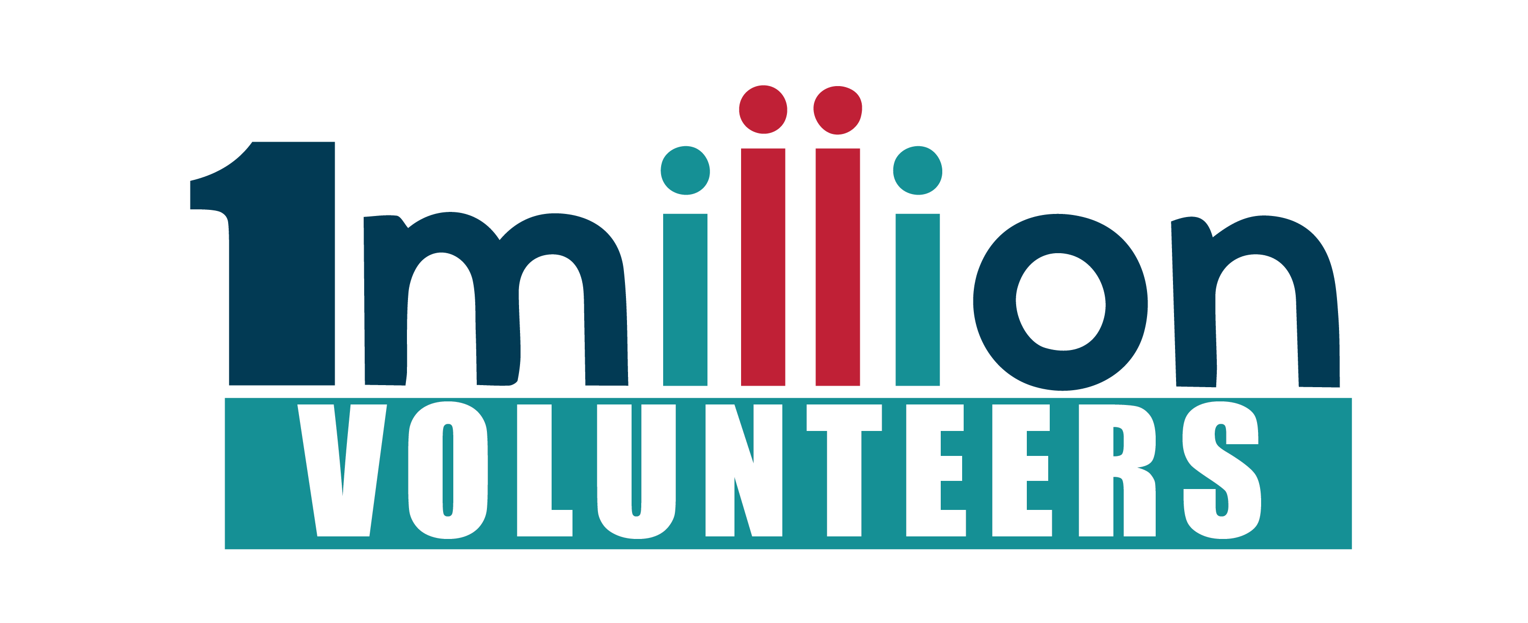 1 Million Volunteers Logo