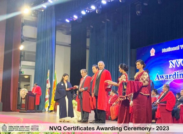 NVQ Certificate Awarding Ceremony - 2023